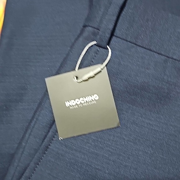 Indochino Blue Dress Pants Size 34 New - Picture 5 of 6